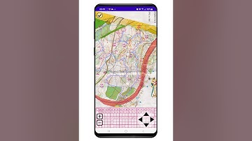 Georeference a map by your route