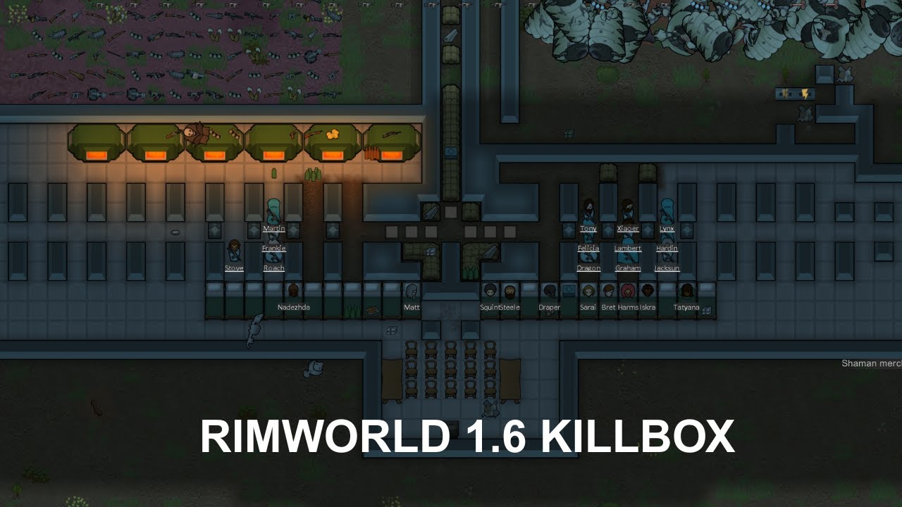 Rimworld 1.6 Killbox Changes + 1.5 Base Tour - YouTube