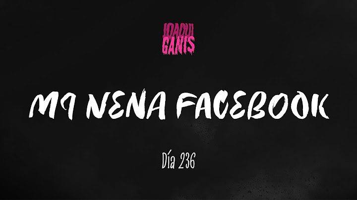 Kaleb Di Masi, Luam - MI NENA FACEBOOK 2 (Joaqui Ganis Remix)