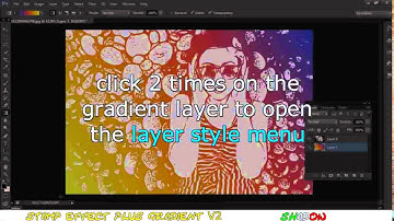 Tutorial Photoshop CS6 - Stamp Effect and gradient (pop art) V2 New 2014
