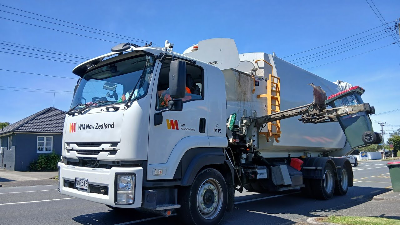 Penrose Garbage 145 - Ex Manukau Recycler With Reno