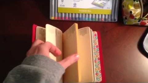 Field note size travelers notebook