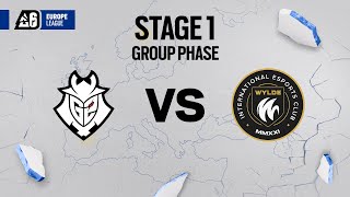 G2 Esports vs. WYLDE // Europe League Stage 1 - Day 8 // 2024