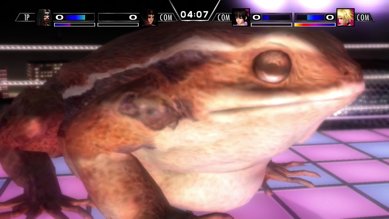 Rumble Roses XX SS Benikage and Jena vs Makoto Aihara and Noble Rose ...