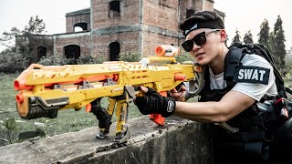 LTT Game Nerf War : Couple Warriors SEAL X Nerf Guns Fight Mr Zero Scazy Raid The Enemy's Lair screenshot 5