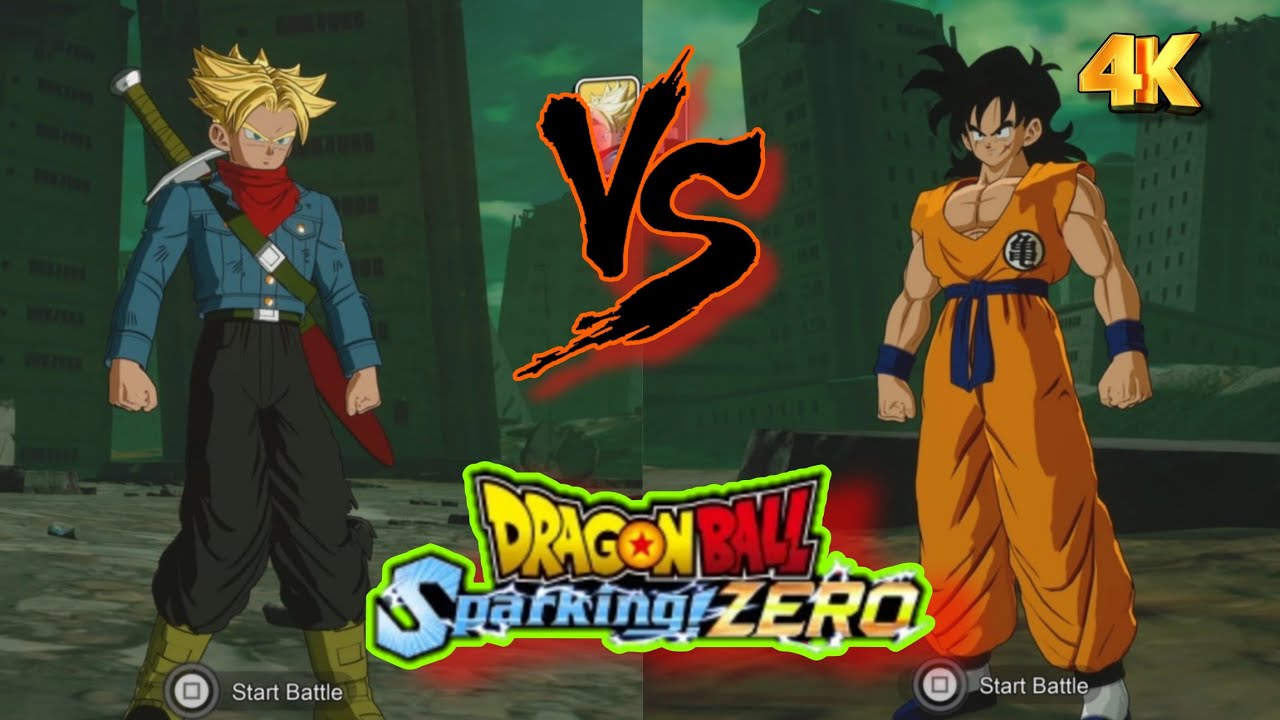 Ямча против Будущего Транкса (DBS) Супер Сайян | Dragon Ball Sparking Zero [ 4K 60FPS ]