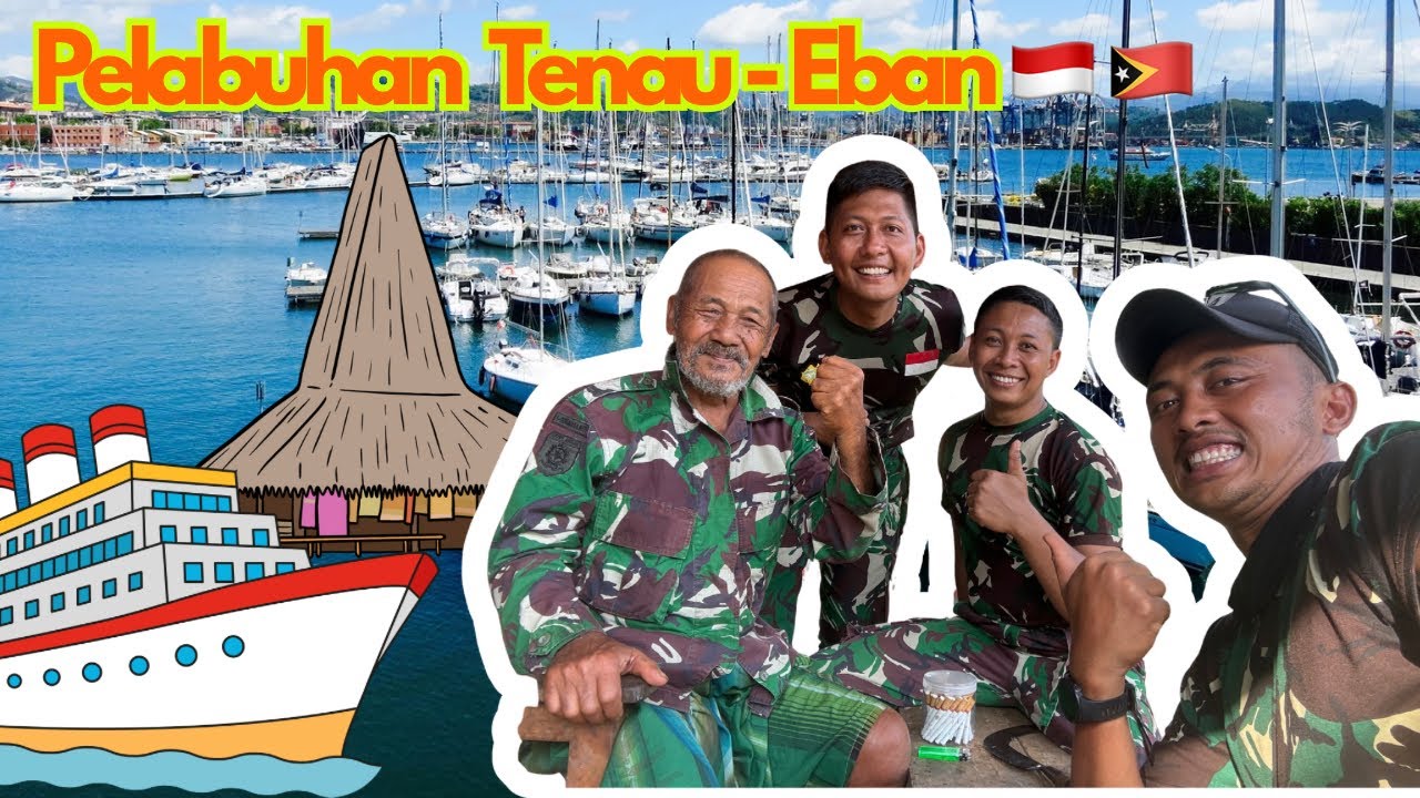 Perjalanan dari Pelabuhan Tenau ke Eban Tapal Batas Indonesia - Timor Leste