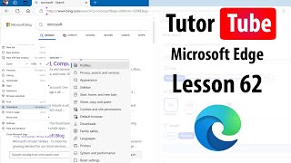 Microsoft Edge - Lesson 62 - Opening in Sidebar