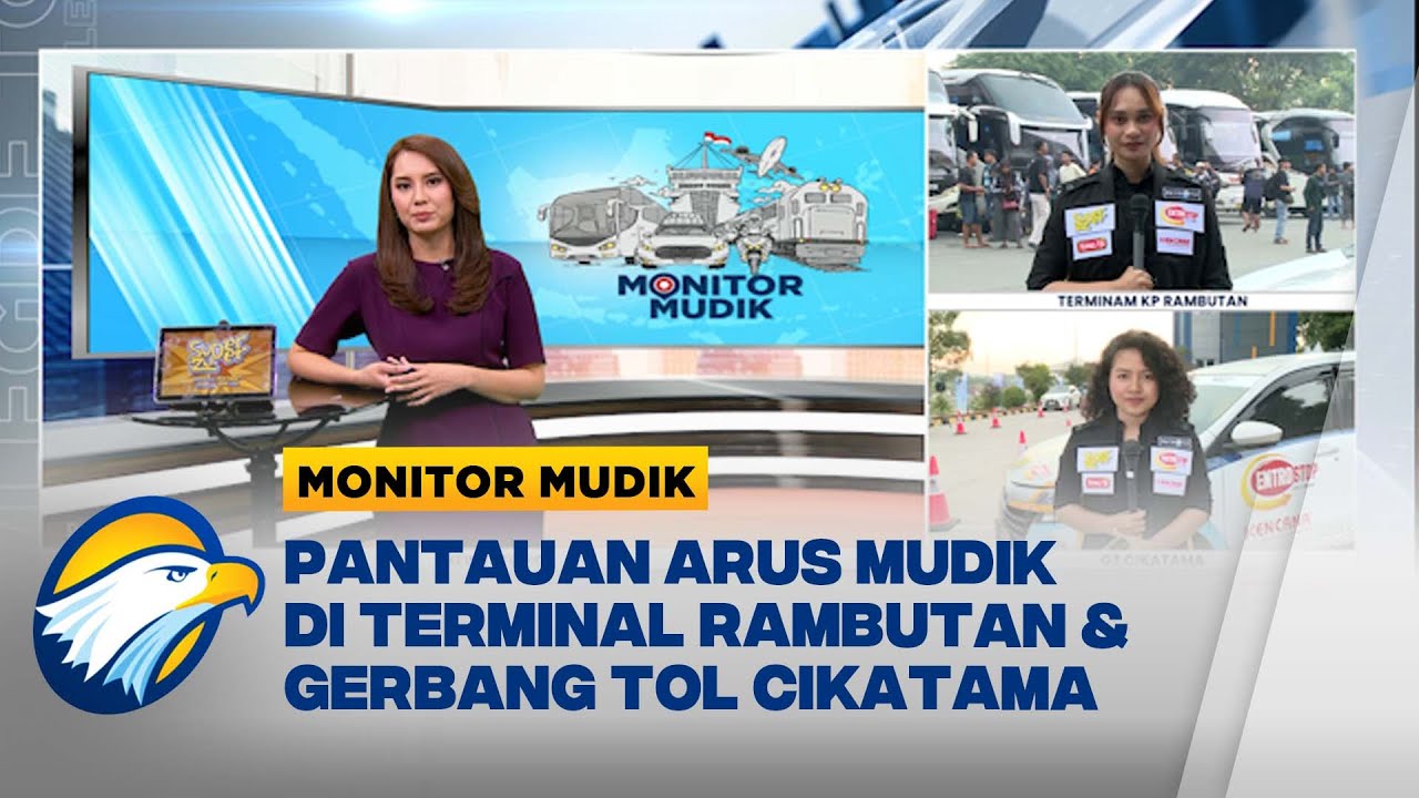 [FULL] Monitor Mudik - Pantauan Arus Mudik 2025 di Kp.Rambutan & GT Cikatama
