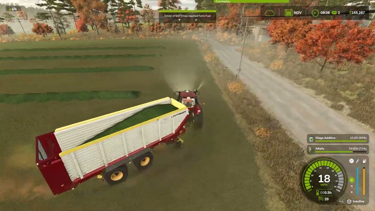 Stevie's Riverbend Springs 4x map raking grass