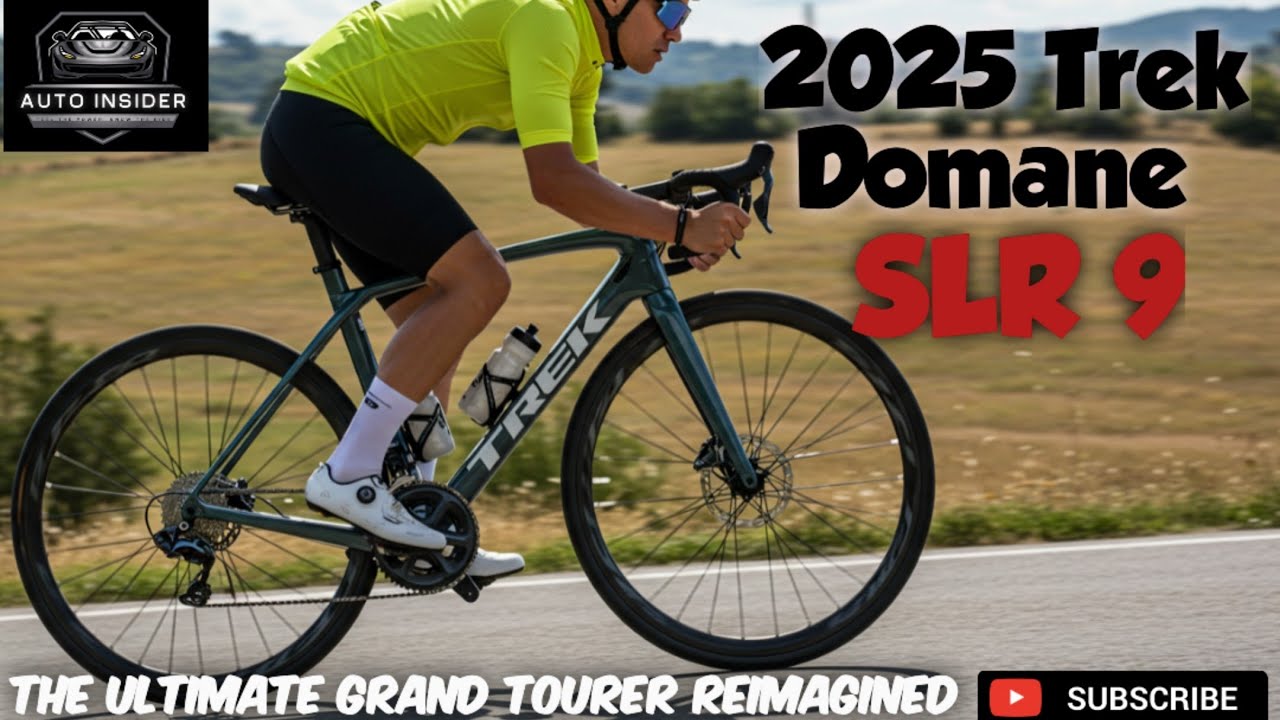 2025 Trek Domane SLR 9 – The Ultimate Endurance Road Bike! 