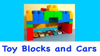 Mega Bloks Colourful Toy Blocks Garage And Sports Cars - Fun Baby Fun Fun