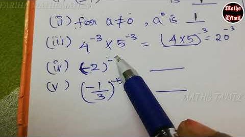 8TH MATHS EXERCISE 1.6 SUM NO 1 /SAMACHEER-KALVI 2020 NEW SYLLABUS /FARIHA MATHEMATICS