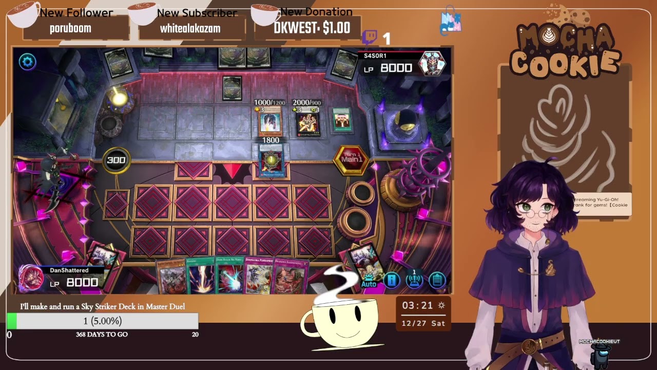 Time to duel in rank for gems!【Cookie VTuber】