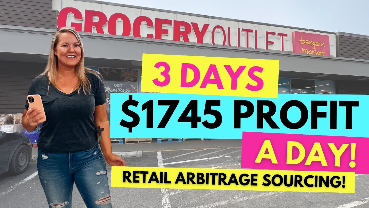 1745 PROFIT A DAY! Retail Arbitrage Travel Sourcing 3 Days, 7 Grocery