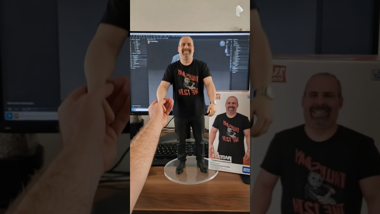 Making a toy figurine of myself 