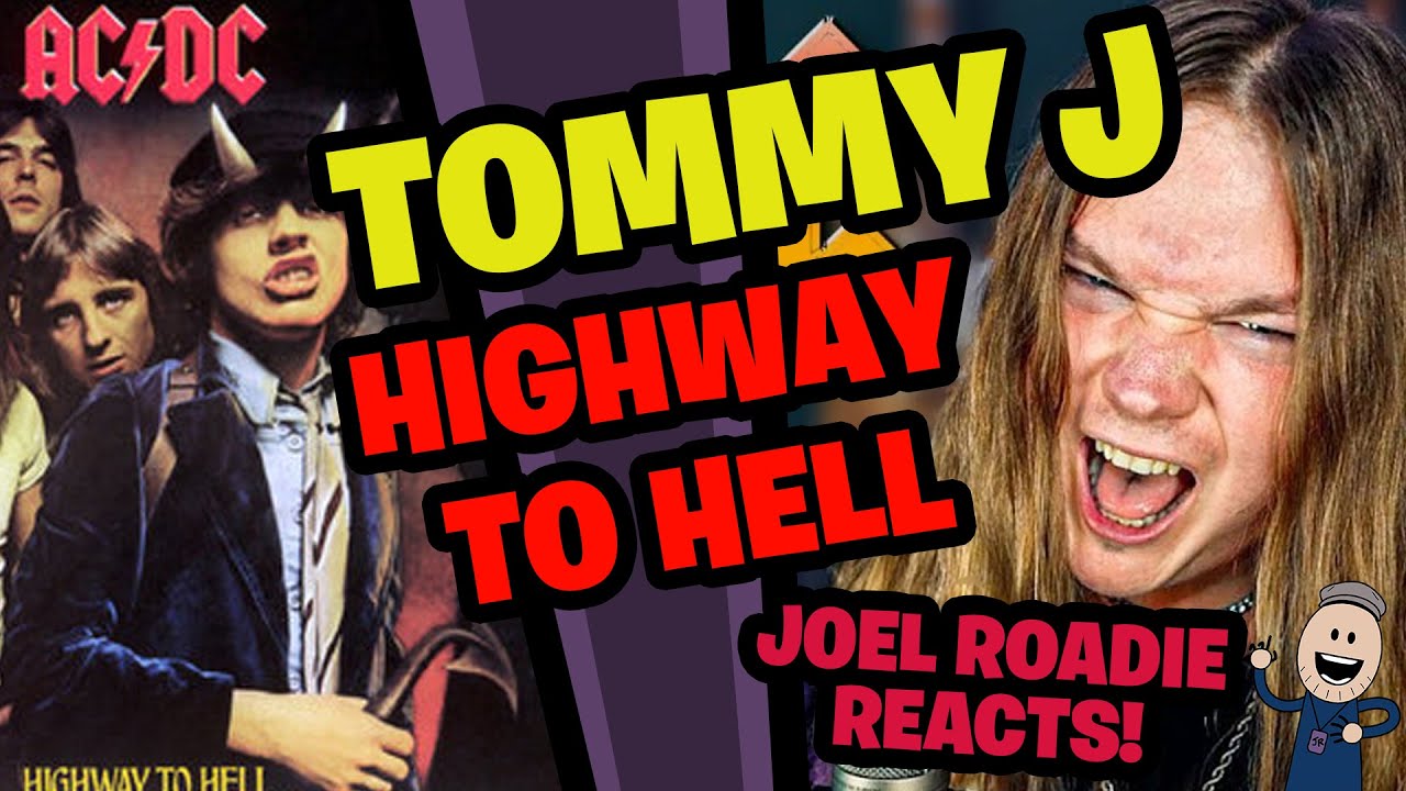 Tommy Johansson | Highway to Hell (AC/DC) - Roadie Reacts - YouTube