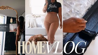 NEW HOME DECOR | ANTHROPOLOGIE MIRROR DUPE | HOME VLOG | HOME GOODS | SHOP WITH ME | DIY | MODERN