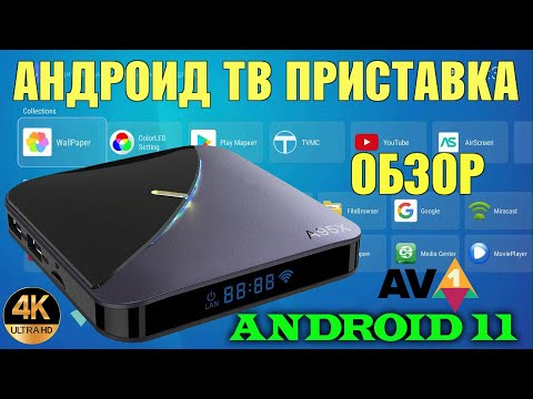 НЕДОРОГАЯ АНДРОИД ТВ ПРИСТАВКА A95X F3 AIR II RGB TV BOX ANDROID 11 ПРОЦЕССОР AMLOGIC S905W2 ОБЗОР