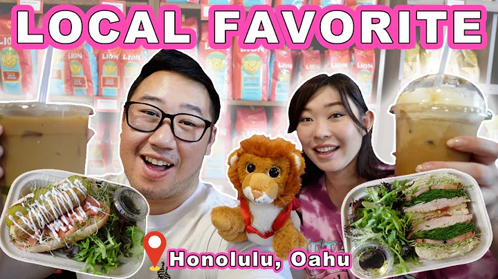 LOCAL FAVORITE ICONIC COFFEE! || [Oahu, Hawaii] He...