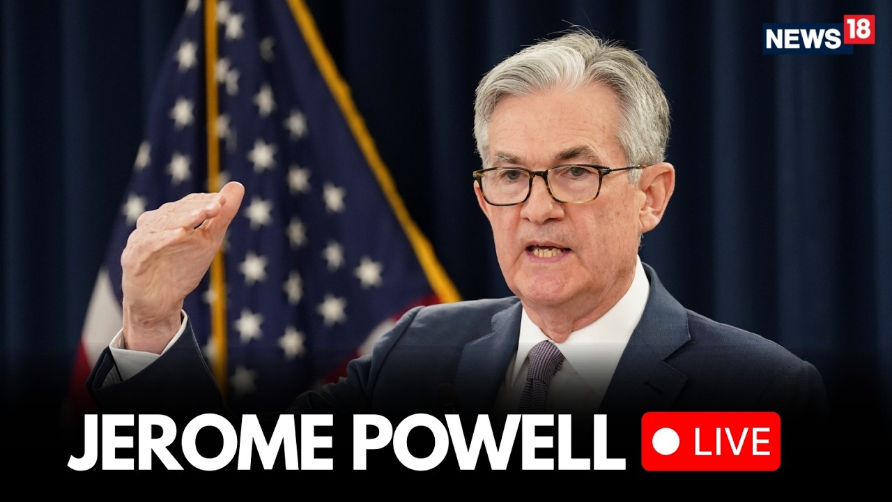 Jerome Powell LIVE | Fed Chair Powell Speaks After Policy Meet, Rate ...