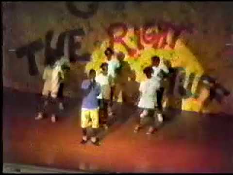 Tony Washington - 1989 Gladewater Middle School Talent Show - Song#1