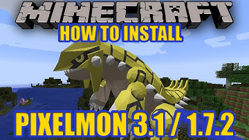 Minecraft Pixelmon 3.1.4 [1.7.2]  + HOW TO INSTALL STEP BY STEP! (pixelmon 3.1.4 mod)