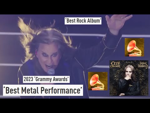 Ozzy wins 2 Grammy's Best Metal Performance and Best Rock album at 2023 Grammys