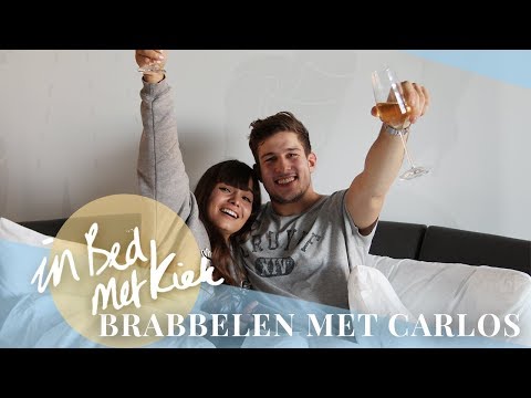 In bed met Carlos