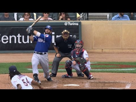 8/13/15: Rangers rally past Twins to avoid sweep