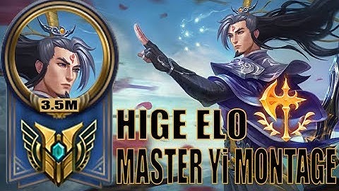 Master Yi Montage - Perfect 1v5 Pentakills - League of Legends