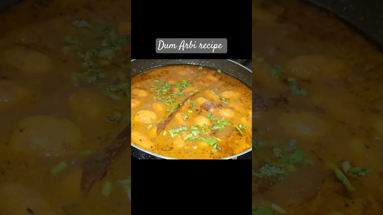 Dum Arbi Recipe | 