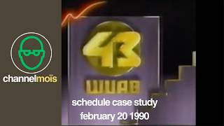 Channel 43 Plays Favorites: The WUAB Cleveland Case Study (1990 Lineup Breakdown)