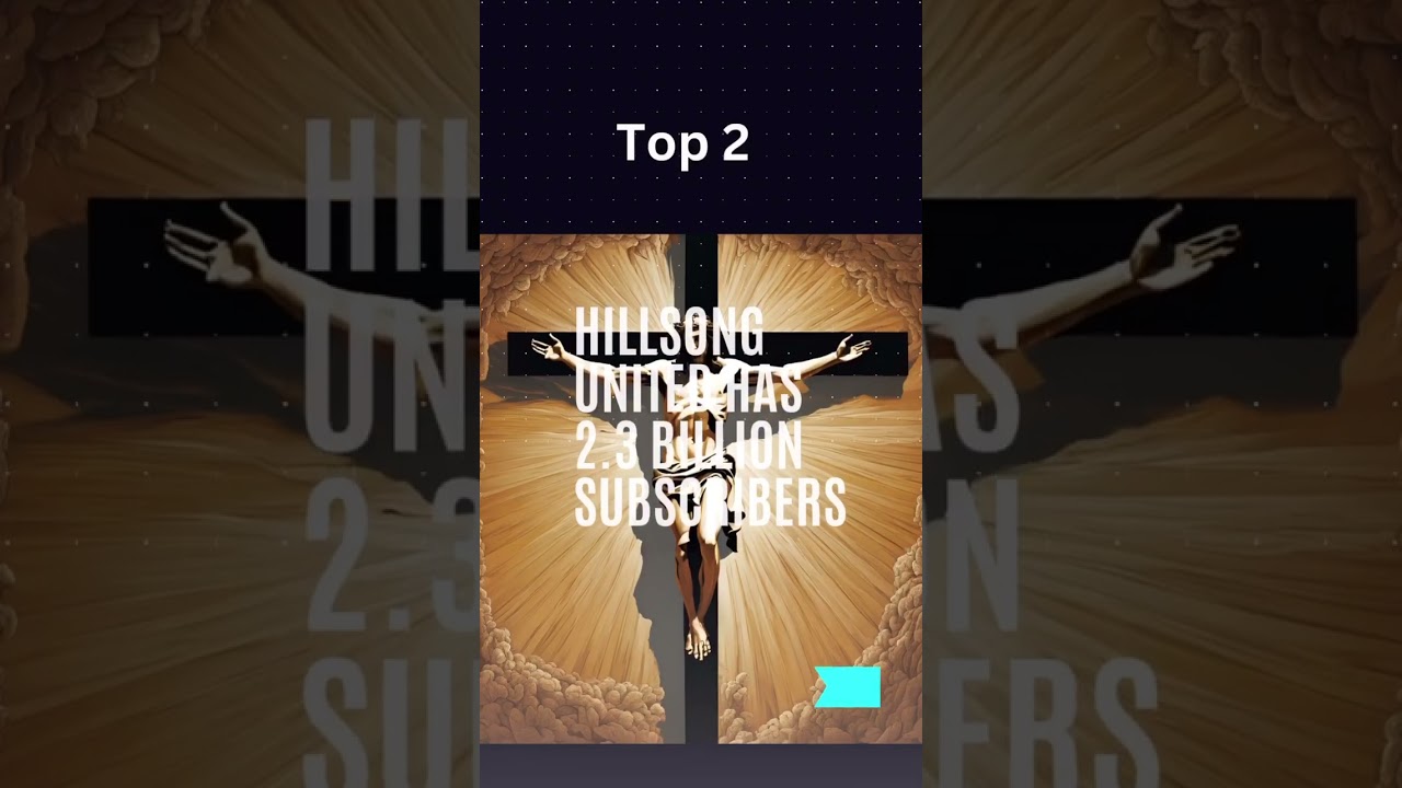 Top 2 Most subscribed chirstian channel 