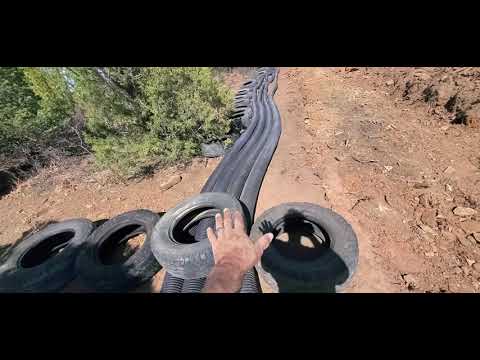 Geothermal Energy System | Greenhouse Tire Wall | Aircrete Harry | #aircreteharry #greenhouse