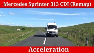 Mercedes Sprinter 313 Cdi 160 Bhp Km Remap Acceleration
