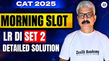 CAT 2025 Morning Slot ( Slot 1) LRDI Set 2 | Train Tickets  | Full Detailed Solution Explained!