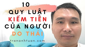 Live #94: 10 Quy luật KIẾM TIỀN ngàn năm vẫn đúng của người Do Thái | Trần Anh Tuấn