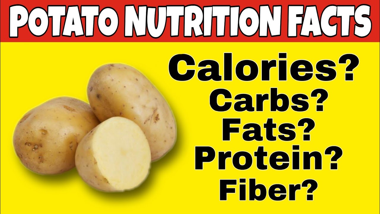 ✅Nutrition Facts Of Potatoes | Health Benefits Of Potatoes | How Many Calories,Carbs,Protein, Fat