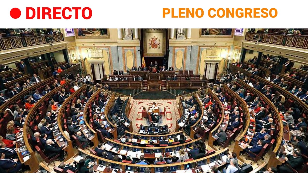 CONGRESO: PLENO en el CONGRESO de los DIPUTADOS (15/12/2022) | RTVE ...