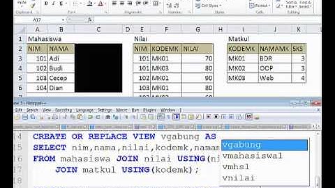 Manajemen View Pada Oracle Database Part2