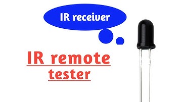 IR remote tester at home