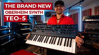 TEO-5 Synthesizer Unboxing &amp; Demo Feat. Tom Oberheim