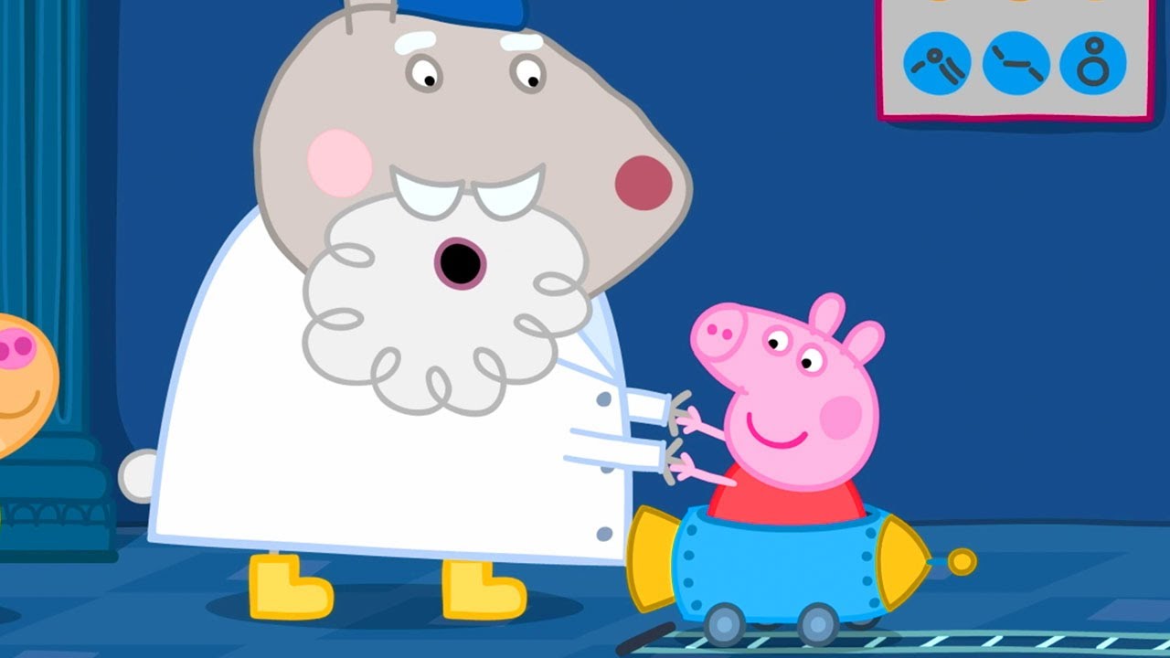 Peppa does a Science Experiment with Grampy Rabbit | Peppa Pig Official | Family Kids Cartoon