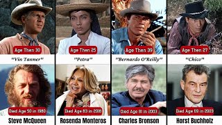 THE MAGNIFICENT SEVEN Cast THEN AND NOW (1960 - 2024)
