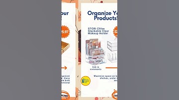 ORGANIZE YOUR PRODUCTS #shorts
