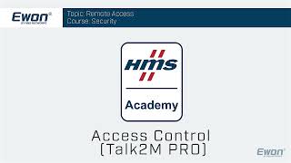 Talk2M Setup - Access Control