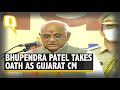 Bhupendra patel takes oath as 17th chief minister of gujarat  the quint