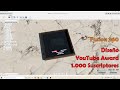 DISEÑO mi Youtube Award por 1.000 SUSCRIPTORES con Fusion 360