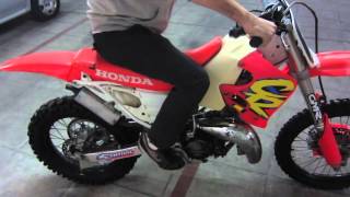 HONDA CR 125 1992 ORIGINAL ARRANQUE EN FRIO